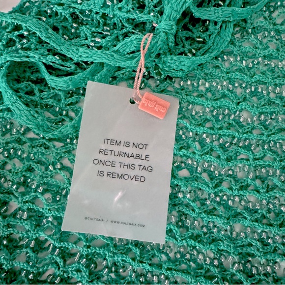 Cult Gaia Sato Beaded Crochet Skirt - Picture 7 of 9